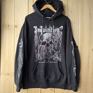 Inquisition Into The Infernal Regions Of The Ancient Cult Black Metal Hoodie XL